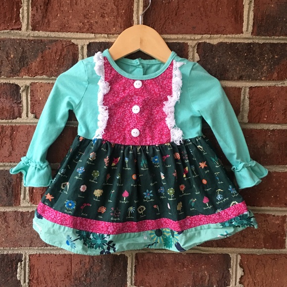 Ricrac & Ruffles Dresses Ricrac Ruffles Ruffle Dress Boutique